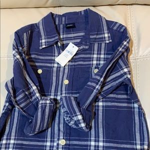 NWT long sleeve shirt, size 5